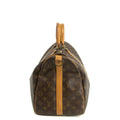 Louis Vuitton Monogram Canvas Brown Keepall 45 Bandouliere Boston Bag #3991 by Bolt Boutique