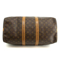 Louis Vuitton Monogram Canvas Brown Keepall 45 Bandouliere Boston Bag #3991 by Bolt Boutique