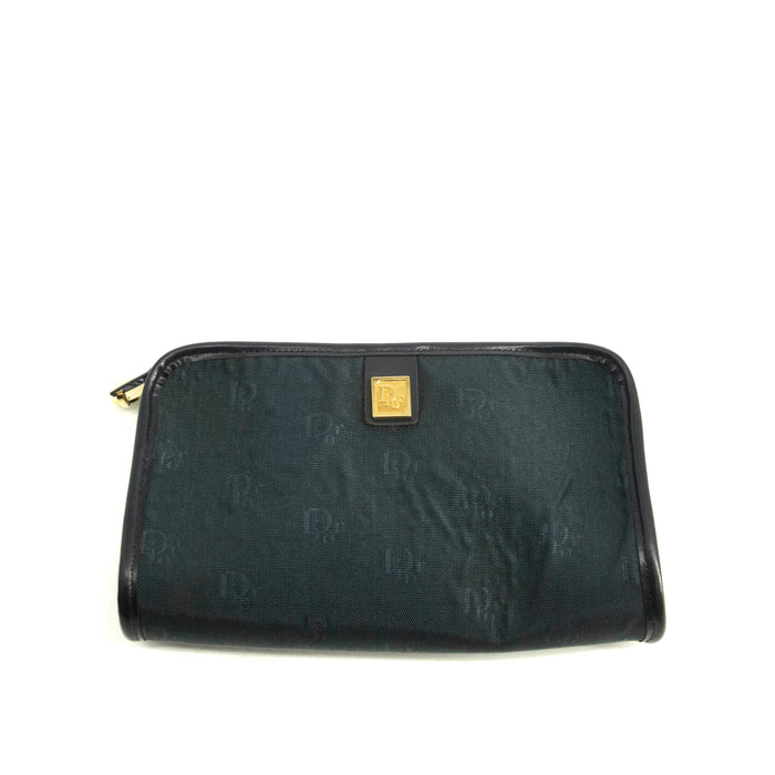 Christian Dior Blue Nylon Vintage Pouch #3993 by Bolt Boutique
