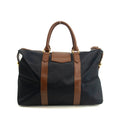 Saint Laurent YSL Nylon x Leather Blue Boston Bag #3995 by Bolt Boutique