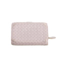 Bottega Veneta Pink Quilted Bifold Long Wallet #3999 by Bolt Boutique