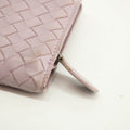 Bottega Veneta Pink Quilted Bifold Long Wallet #3999 by Bolt Boutique