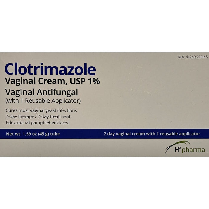Taro Clotrimazole Vaginal Antifungal Cream, 45 Grams by Pasteur Pharmacy