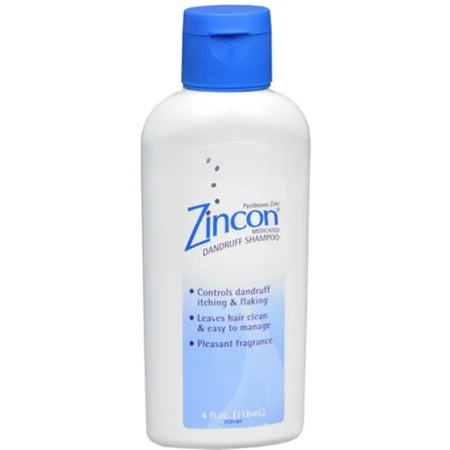 Zincon Medicated Dandruff Shampoo 8 oz by Pasteur Pharmacy