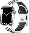 Silicone Band for Apple Watch Band Series 11/10/9/8/7/6/5/4/ SE / Ultra 1/2/3 by Arleathercraft