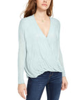 Polly & Esther Juniors Surplice-Neck Top by Vanessa Jane