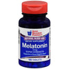 GNP Melatonin Tablets, 5 mg, Unit Dose (UD), 100 Count (10 x 10 Blister Packs)