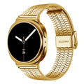Luxury Stainless Steel Integrated Band for Samsung Galaxy Watch 8 & 7 I 40MM, 44MM, 46MM, 47MM by Arleathercraft