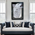 3D Wolf Wall Art III by Tailored Canvases