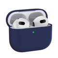 Dark Blue Liquid Silicone Case - Apple AirPods 3 by Zerodamage Sahara Case LLC