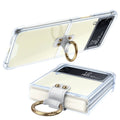 Venture Series Hard Shell with Ring Case - Samsung Galaxy Z Flip4 by Zerodamage Sahara Case LLC