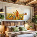 Jesus Speaking To Crowd Faith Wall Art II by Tailored Canvases