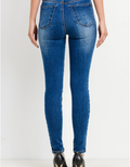 Contrast Wash Ankle Skinny by Boutique 23