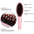 Detangling Hair Straightener Brush - Assorted Colors by DailySale
