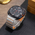 Titanium Samsung Galaxy Watch 8 & 7 Watch Band I 40MM, 44MM, 46MM, 47MM by Arleathercraft