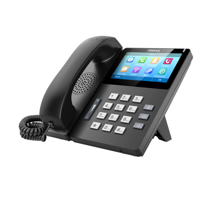 Silarius SILETIPP10SPWB Elite Touch Screen SIP IP Phone by Silarius