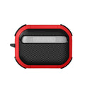 Armor Series Black Red Case - Apple AirPods Pro 2 (2nd Generation) by Zerodamage Sahara Case LLC