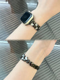 Diamond Apple Watch Strap/Band Series 11/10/9/8/7/6/5/4/ SE / Ultra 1/2/3 by Arleathercraft