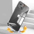 iPhone 15 Plus Clear Slim Case - Durable Protection | Venture Series by Zerodamage Sahara Case LLC