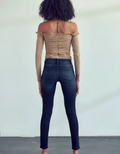 Serenity Premier Mid Rise Super Skinny Jeans by Boutique 23