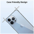 ZeroDamage Tempered Glass Rear Housing Protector (2-Pack) - iPhone 13 Pro by Zerodamage Sahara Case LLC