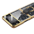 Inspire Series Marble Case with Ring - Samsung Galaxy Z Flip4 by Zerodamage Sahara Case LLC