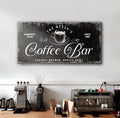 Coffee Bar Sign V by Tailored Canvases