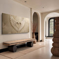 Wings Of Love Abstract Wall Art by Tailored Canvases