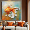 3D Goldfish Wall Art by Tailored Canvases