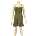 Calvin Klein Jeans Womens Micro Leopard Line Mini Dress by Vanessa Jane