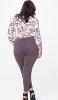NYDJ Skinny Ankle Women's Plus Size Jeans in Pinedrop, Size 18W by Vanessa Jane