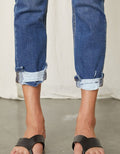 Cane Mid Rise Slim Straight Leg Jeans - Medium by Boutique 23