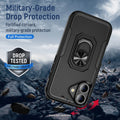 iPhone 17 Case - Heavy-Duty Kickstand, Military-Grade, Anti-Slip | Raider Series by Zerodamage Sahara Case LLC