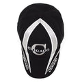 Parquet Chicago Black 3D Embroidered Baseball Cap, Hat by Vanessa Jane