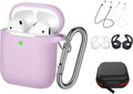 SaharaCase - Case Kit for Apple AirPods (1st Generation and 2nd Generation) - Lavender by Zerodamage Sahara Case LLC