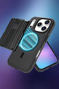 iPhone 17 Pro Case - MagSafe Detachable Wallet | Raider Series by Zerodamage Sahara Case LLC