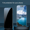 iPhone 15 Privacy Tempered Glass Screen Protector - 2-Pack, Anti-Spy | ZeroDamage by Zerodamage Sahara Case LLC