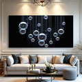 Modern Abstract Bubbles Wall Art by Tailored Canvases