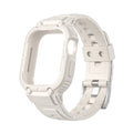 Sport Clear Apple Watch Band+Case by Arleathercraft
