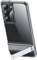 Bundle: AirShield Boost Kickstand Case Bundle with Tempered Glass Screen and Camera Protector - Samsung Galaxy S23 by Zerodamage Sahara Case LLC