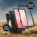 Samsung Galaxy Tab S11 Case - Heavy-Duty, Hand & Shoulder Strap | Raider-X Series by Zerodamage Sahara Case LLC