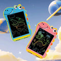 LCD Writing Kids Tablet 8.5" - Dinosaur Color Display, One-Click Erase by Zerodamage Sahara Case LLC