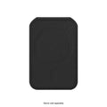 iPhone Black Leather Wallet Case with AirTag Holder & Stand - MagSafe | Indy Series by Zerodamage Sahara Case LLC