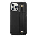 Indy Series Leather FingerGrip Case - iPhone 14 Pro Max - CP00363 CP00364 CP00365 CP00366 by Zerodamage Sahara Case LLC