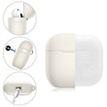 Glow White Liquid Silicone Case - Apple AirPods 3 by Zerodamage Sahara Case LLC