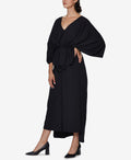 Inspr X Natalie Off Duty Wide-Leg Jumpsuit with Cinched Waist, Size Large by Vanessa Jane