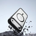 iPhone Air Clear Back Case - Durable, Kickstand, MagSafe | Raider ArmorPro Series by Zerodamage Sahara Case LLC