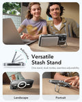 iPhone 17 Clear Case - MagSafe Kickstand | Venture Series by Zerodamage Sahara Case LLC
