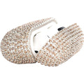 Gold Rhinestone Case - Apple AirPods 3 (3rd Generation) by Zerodamage Sahara Case LLC