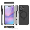 iPhone 17 Waterproof Case - MagSafe Kickstand, Integrated Screen & Camera Protection | Oasis Series by Zerodamage Sahara Case LLC